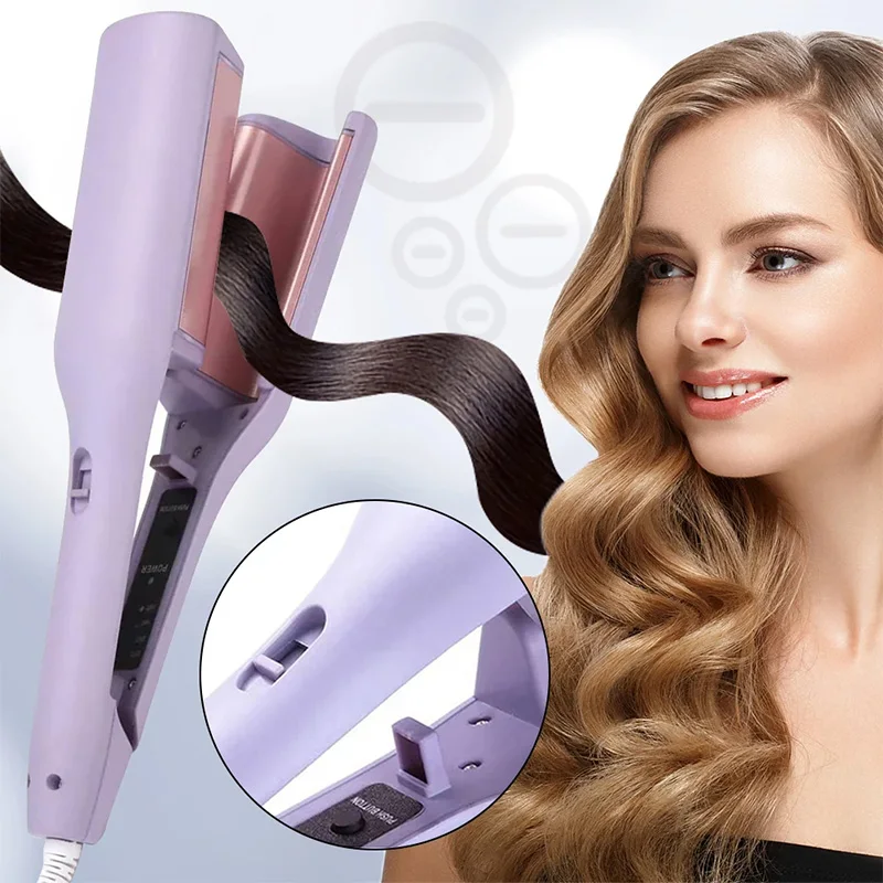 Fast Heating Hair Styling Tool 32mm Automatic Hair Curler Stick Curler Portable Big Wave Rotating Iron Curling Hair curler,hair iron,hair tools