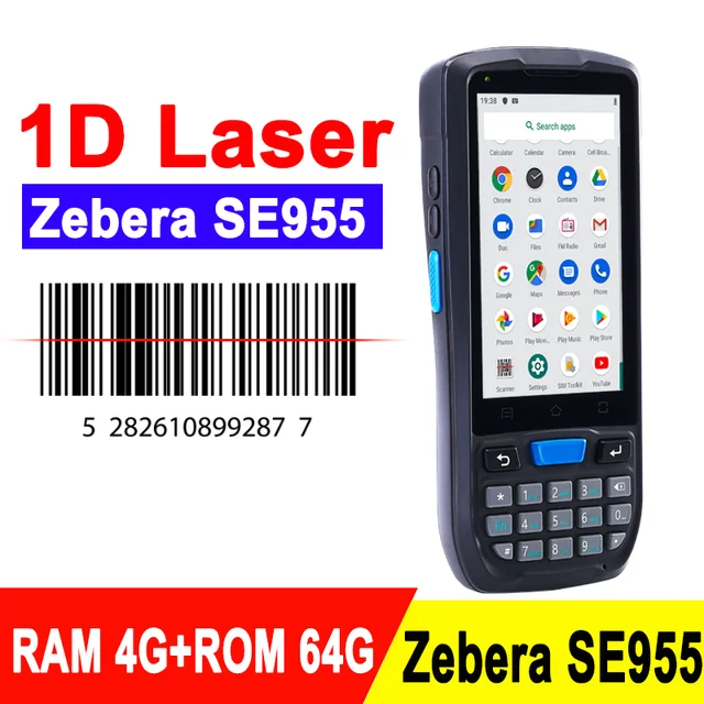 2023 NEW PDA Bar Code Scanner with Android 12.0 OS and PDA QR Code