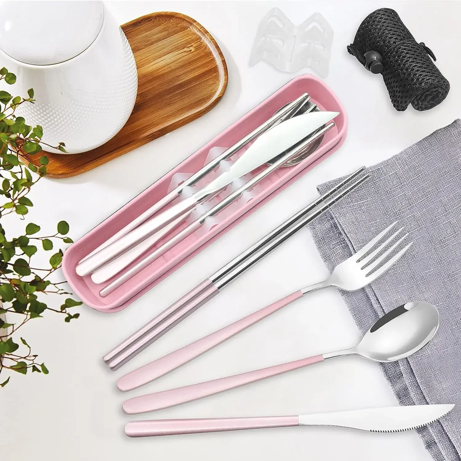 Portable Utensils Knife Forks Spoons 2