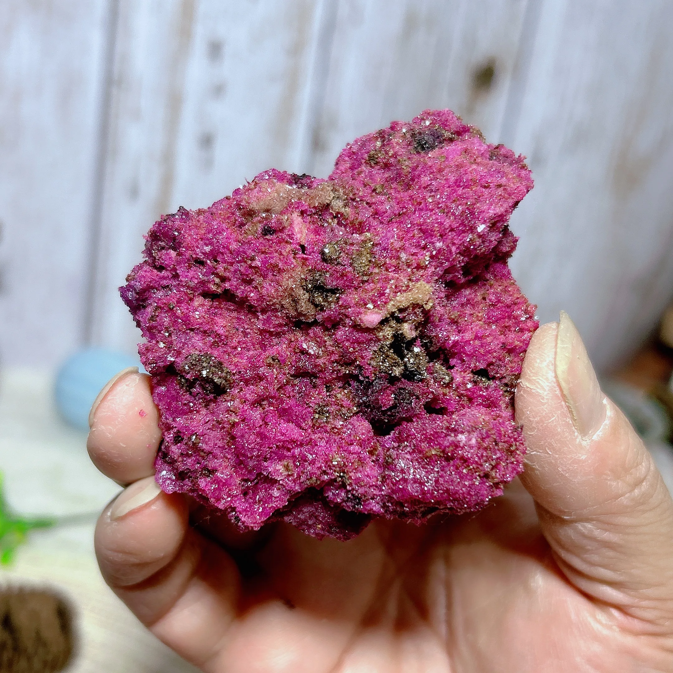 Healing Ruby With Epidote Raw Specimen High Quality Natural Crystals Gemstones Home Decorations Room Decor Ore Mineral Energy 5