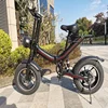 Folding 16 Inch 600w 50km+ Off Road Bicycle Electric Bicycle Motor Bicicleta Eletrica City Ebike 1