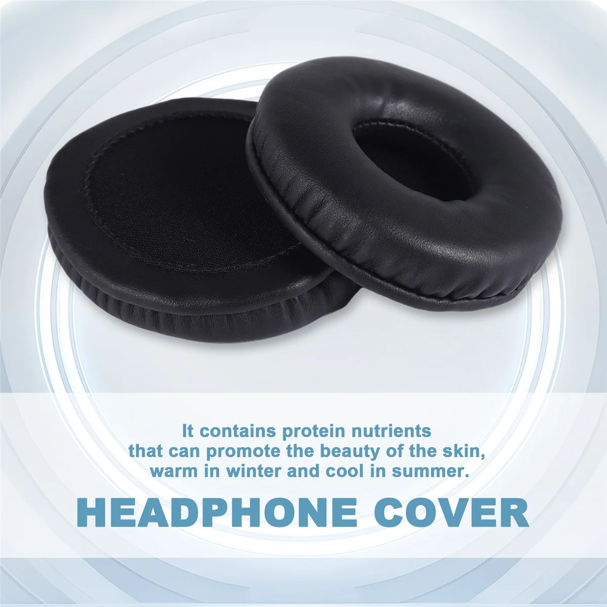 Replacement Ear Cushion Pad Cover for Sony DR-BT101 MDR-V150 70mm_OFSS
