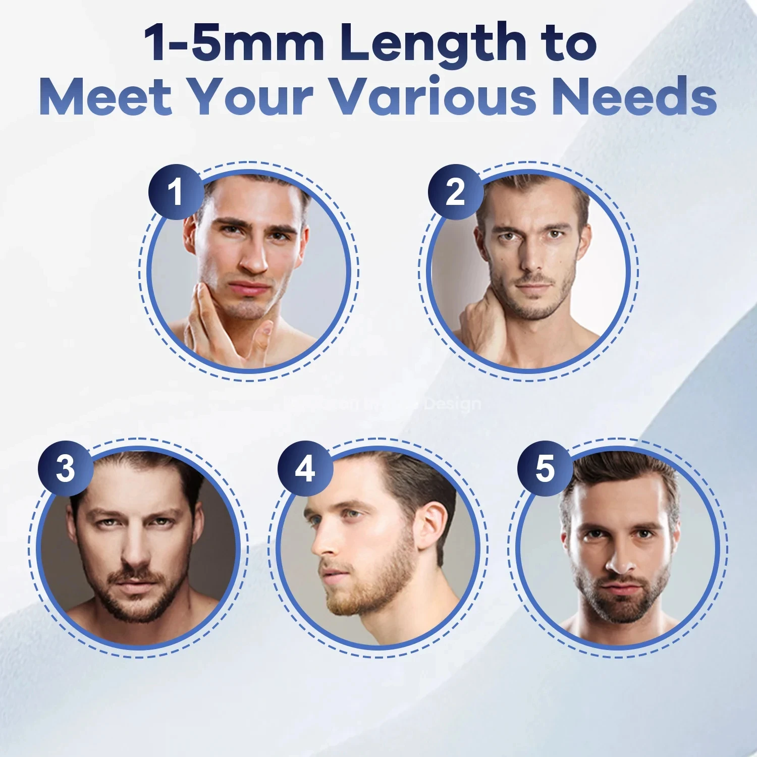 Adjustable Beard Trimmer Guard Comb For Oneblade Shaver_voghion.com