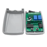Universal remote control receiver for garage door, 2 channels, suitable for ERREKA DEA PUJOL VDS DITEC 433MHz, fixed rolling cod 2