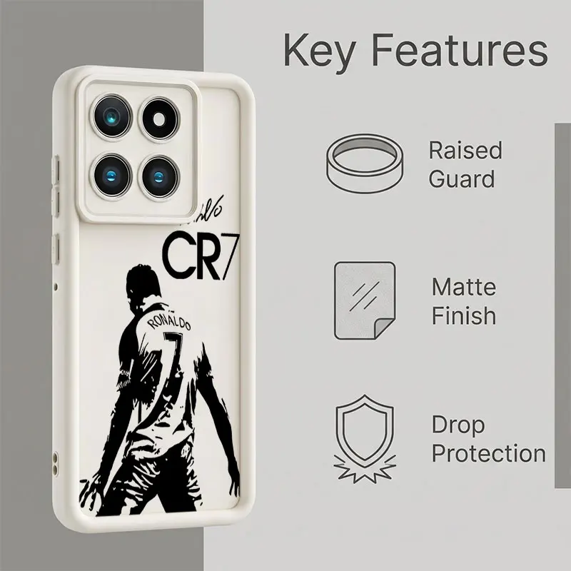 Football Star CR7 R-Ronaldo Phone Case