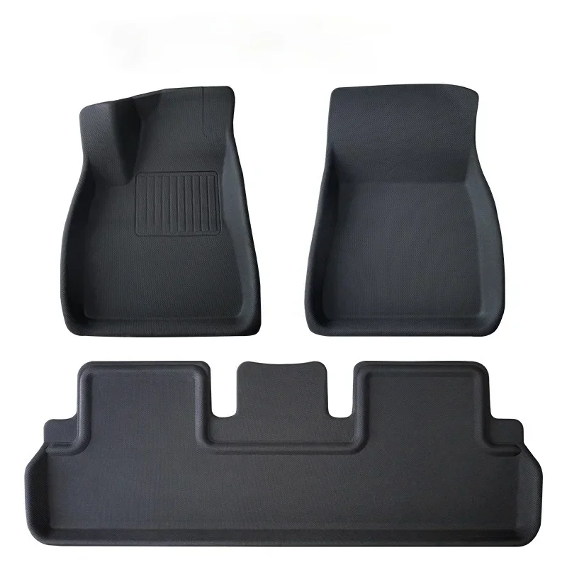 For Tesla Model 3 Car Waterproof Non-slip Floor Mat XPE Modified Car Accessories Fully Surrounded Model Y Special floor mats