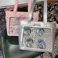 Sweet Bow Ita Bolsos Mujer Square Large Capacity Hand Bag Crossbady Zipper Sac Femme Shoulder Bags Original Tote Bolso 1