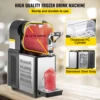 VEVOR 3/6L 1/2 Jar Commercial Slushie Machine Slush Maker Frozen Drink Dispenser Ice-Cool Juice Smoothie Granita Vending Machine 5