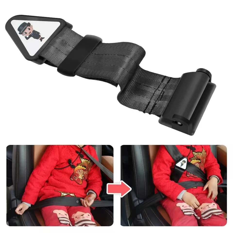 Car Seat Belt Adjuster for Kids-30X6cm Universal Size. Safe, Comfortable, Fits Most Vehicles.