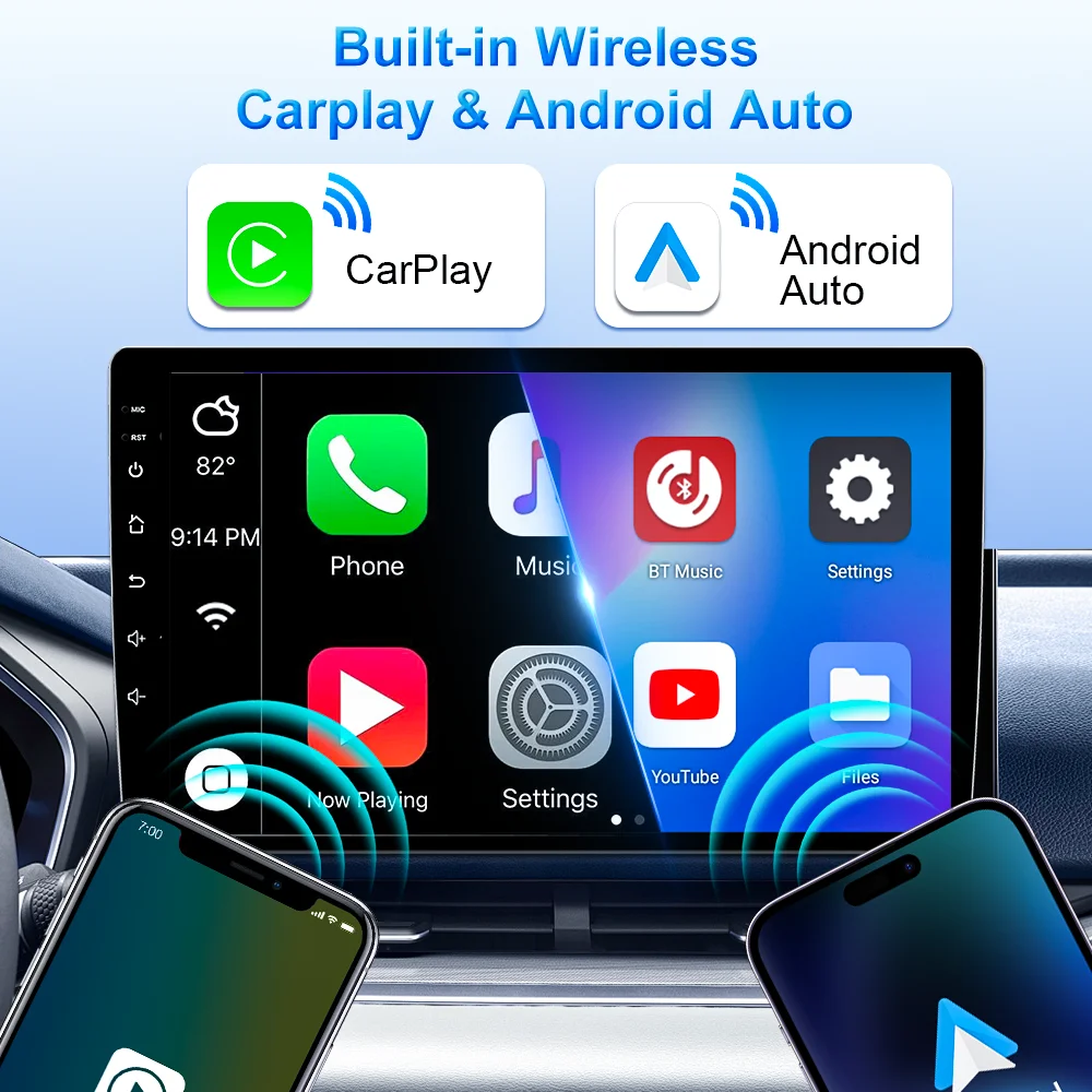 Radio para coche Android 16 para Renault Dokker Lodgy Dacia 2012-2020, reproductor Multimedia de vídeo, sin 2 din, Carplay, pantalla táctil, 8 núcleos, Wifig 4