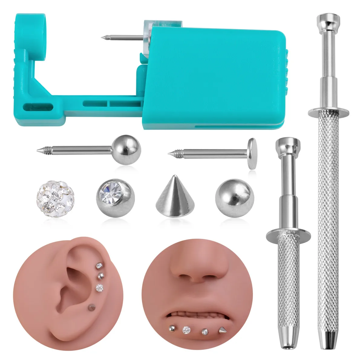 Ear Piercing Tools Belly Button Piercing Kit In Stores 36PCS - Main Image