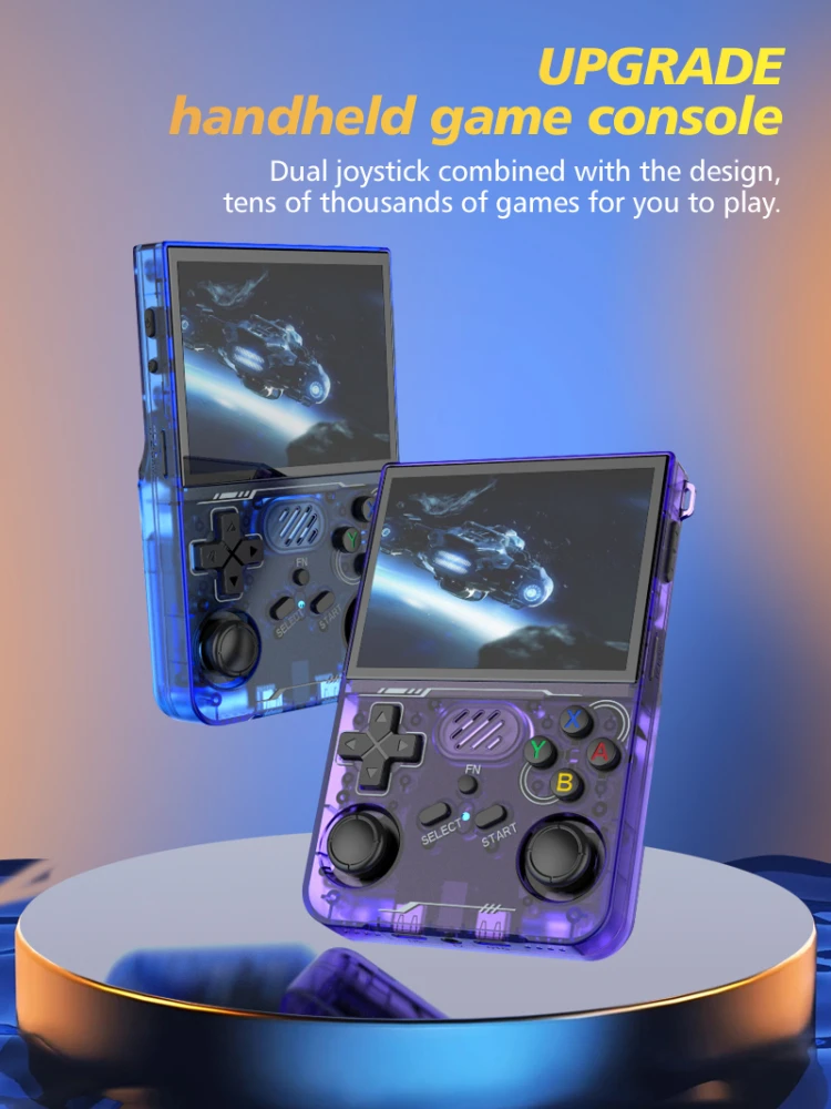 BOYHOM R36XX Retro Handheld Console Open-Source Linux System bult-in wifi Game Consoles 3.5inch IPS Screen Portable Video Player view 6