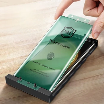 Proteggi schermo curvo da 1-3 pezzi per Samsung Galaxy S23 Ultra, S22 ultra, S21 ultra, S24 ultra Pellicola ceramica