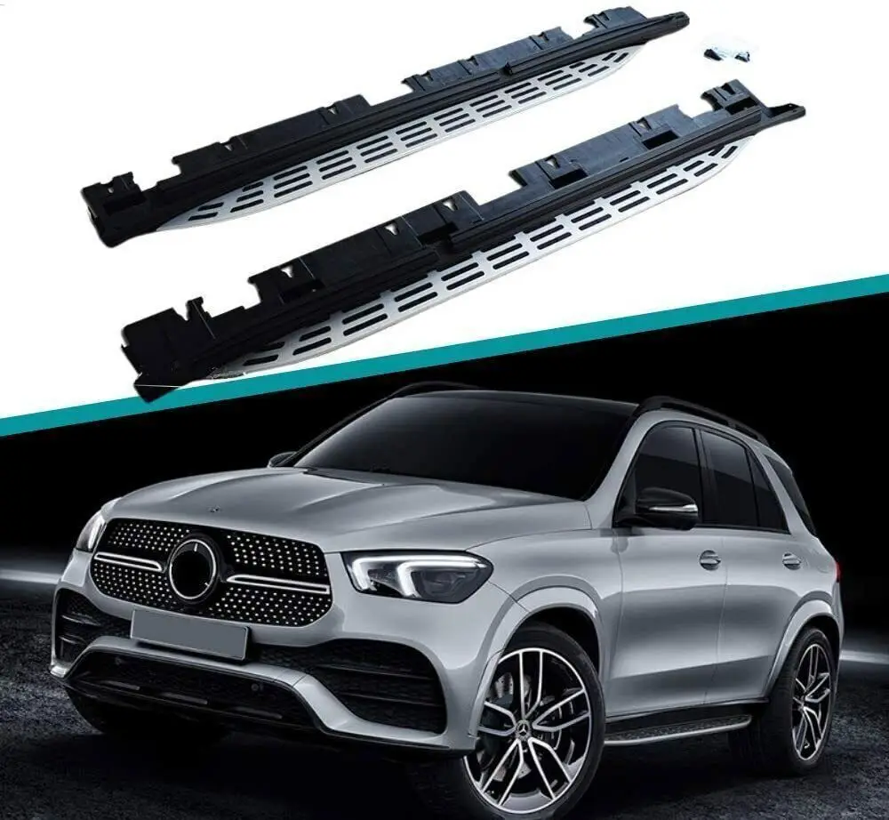 

Fits for Mercedes Benz W167 GLE 2020-2024 Side Step Running Board Nerf Bar