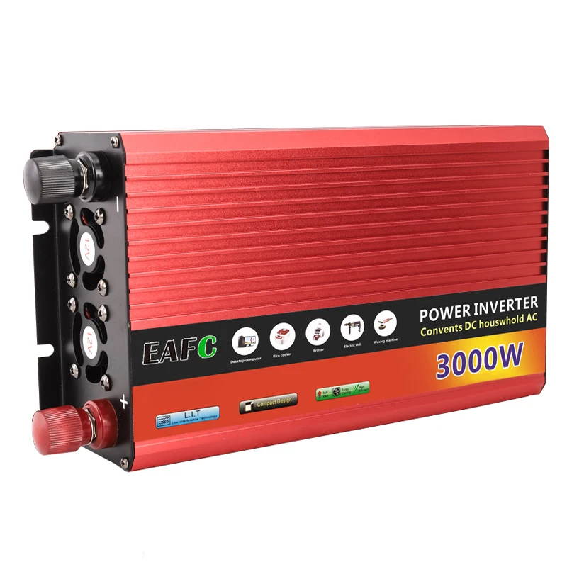 パワーインバーター3000w ワンゲイン インバーター＆充電器 4点セット 3000W 12V 正弦波