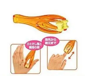 Three piece suit body massager octopus head massage the scalp Massage scratching claw finger scratching his head