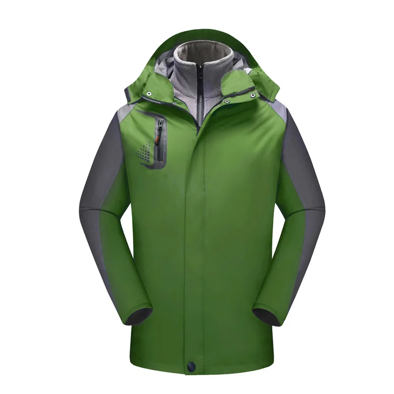 Embroidery Women Men Winter Skiing Coat Keep Warm Outdoor Sports Snowboard Clothing Windproof Thicken Thermal Skating Jackets