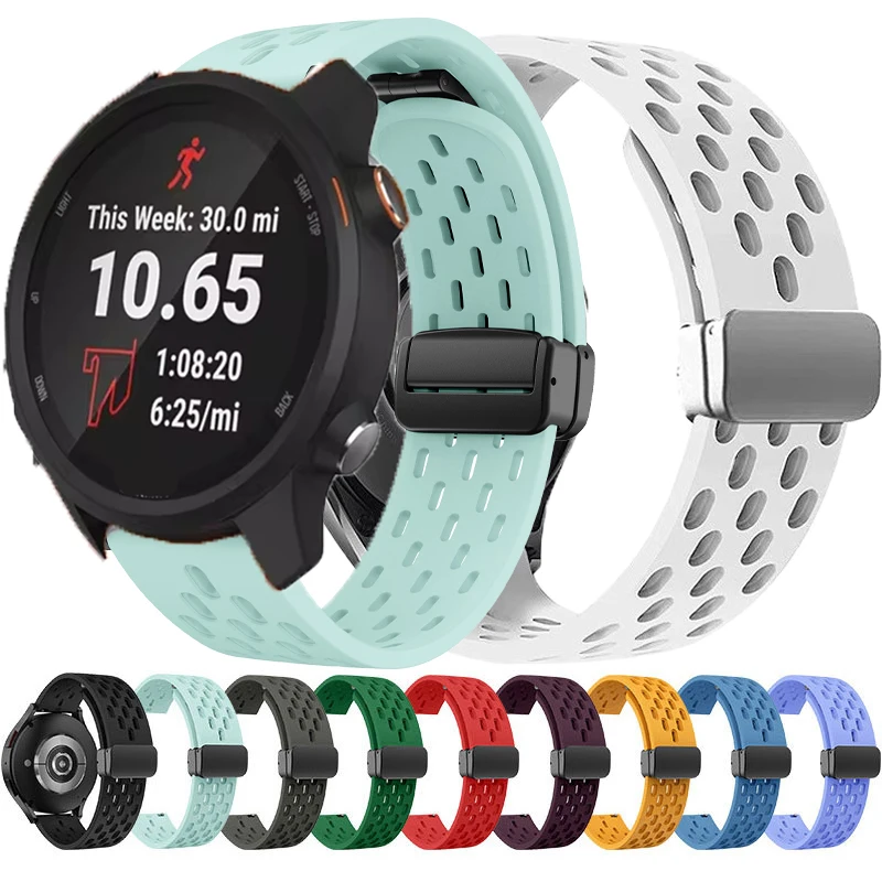 Versatile Silicone Watch Strap - Multiple Sizes Available