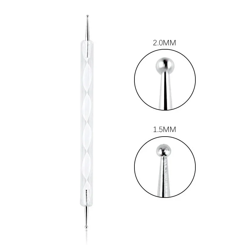Spiral Rod Nail Art Dotting and Painting Pen - DIY Manicure Tool