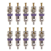 10-50pcs R134a Car A/C Valve Cores for BMW Mercedes Benz Audi Copper Air Conditioning Valve Cores Car Exterior Repair Parts 2