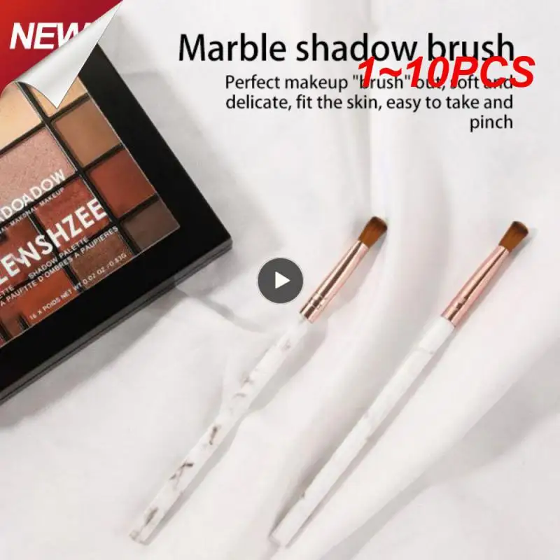 Marmo Kabuki Pennello Per Trucco Naso Ombra Blush Blending Eye Face Concealer Brush Testa Obliqua Strumento Cosmetico Bellezza