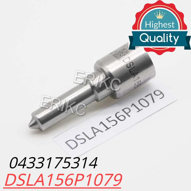 

ERIKC DSLA 156 P 1079 распылитель с общей топливной магистралью 0433175314 DSLA156P1079 наконечник форсунки дизельного инжектора для Bosch 0445110054 0445110055