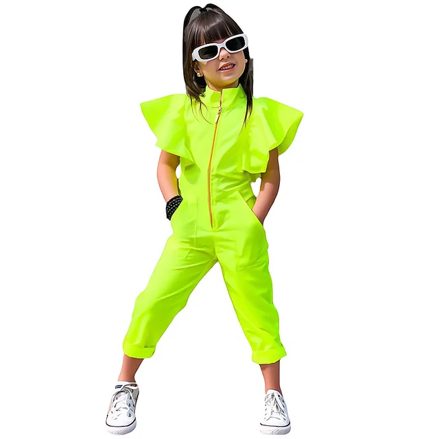 Top 192+ green jumpsuit kids super hot