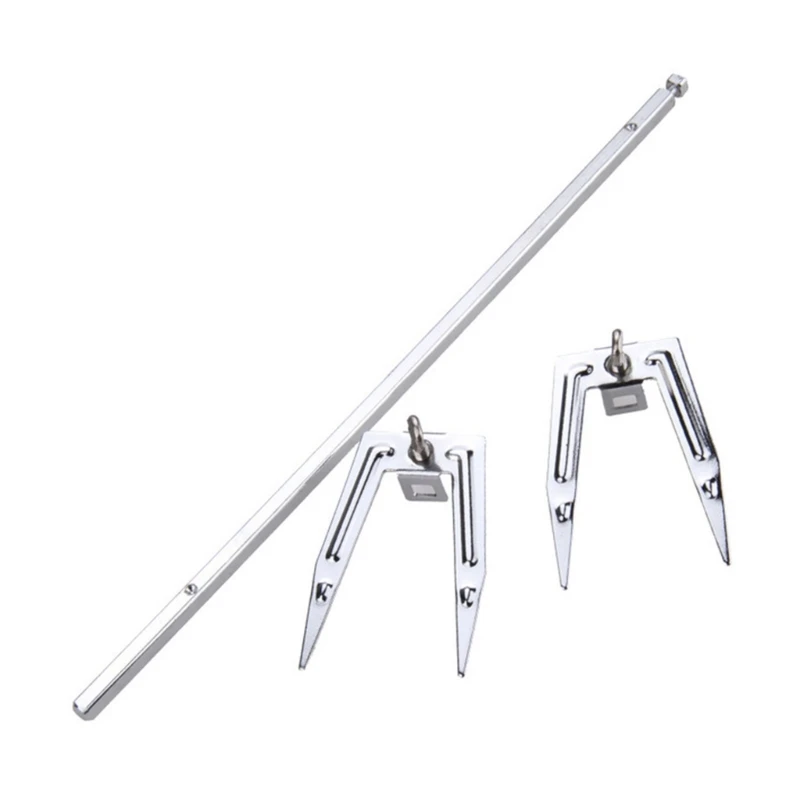 Rotating Rotisserie Grills Air Fryer Fork Grills Roast Chicken Fork Stainless Steel Skewer Grilled Air Fryer Accessories R7UB