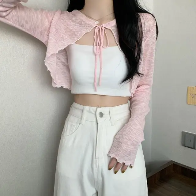 여성 여름 가디건