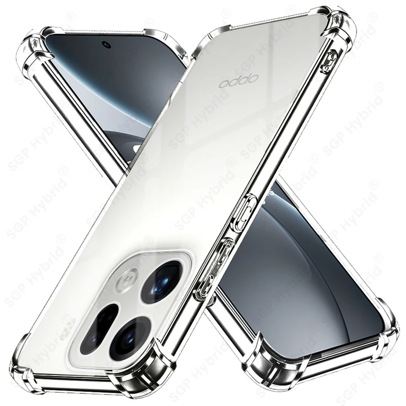 Clear Airbag Shockproof Silicone Back Cover