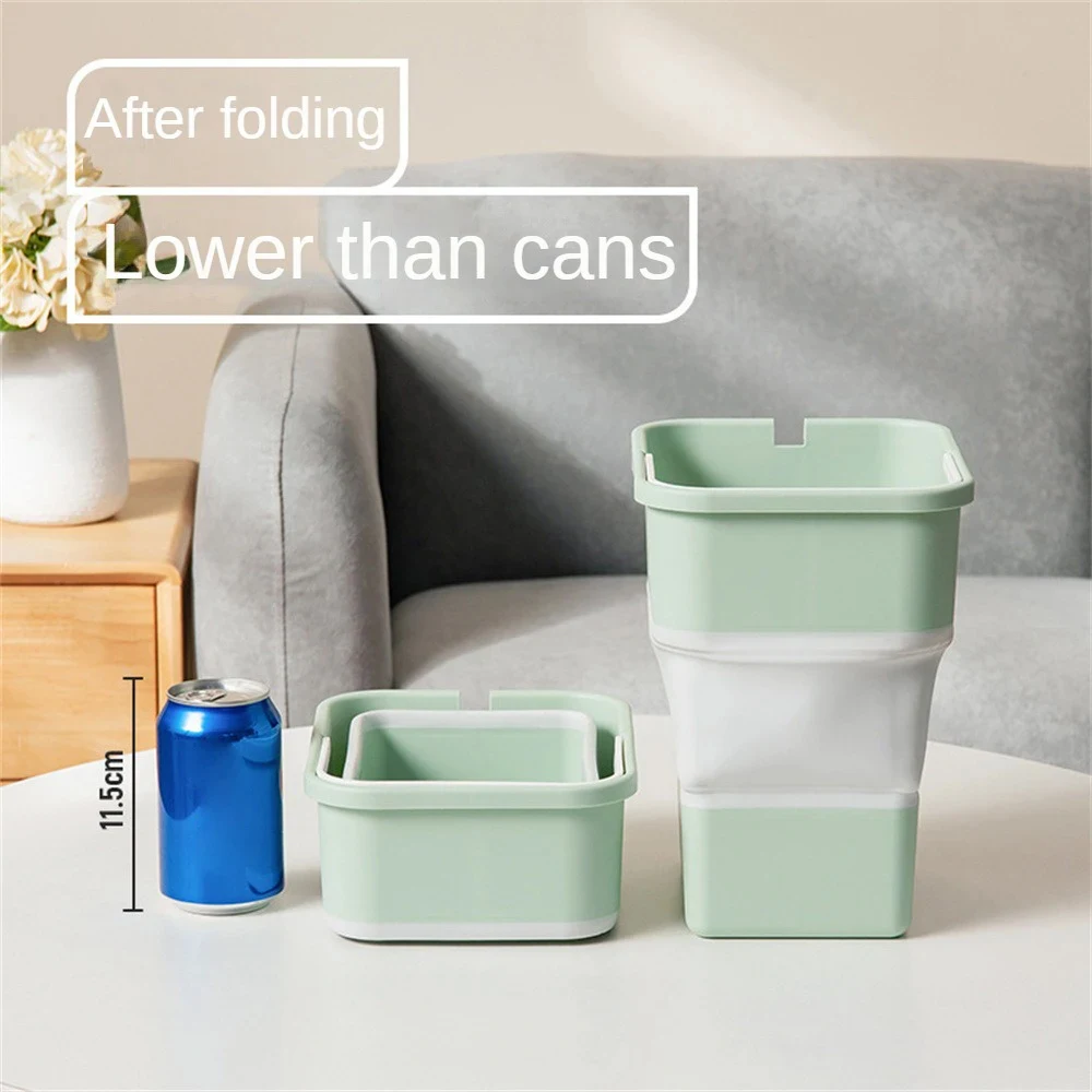 Car Folding Garbage Can Home Office Storage Box Multifunction Foldable Trash Can Waterproof Car Storage Box Camping Drink Barrel