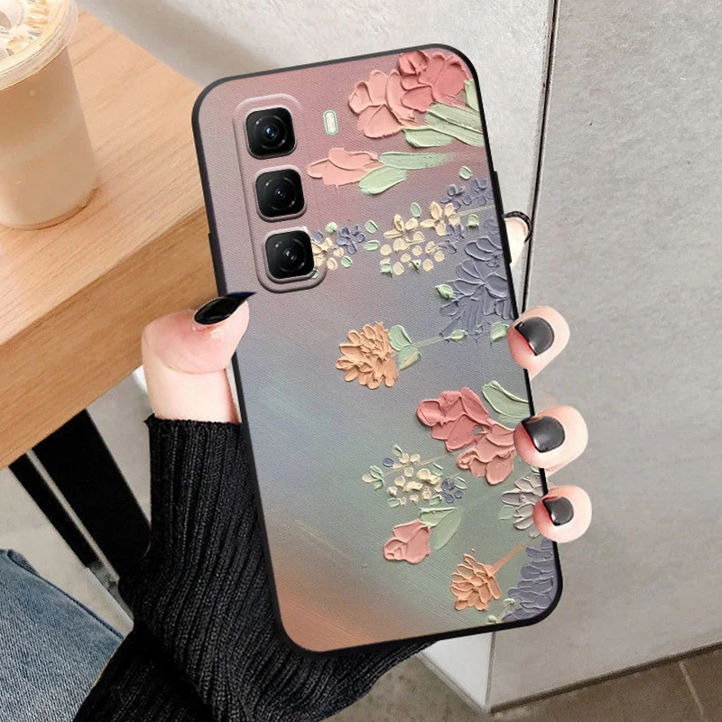 Fashion Printed Soft Silicone TPU Back Protective Phone Case Cover