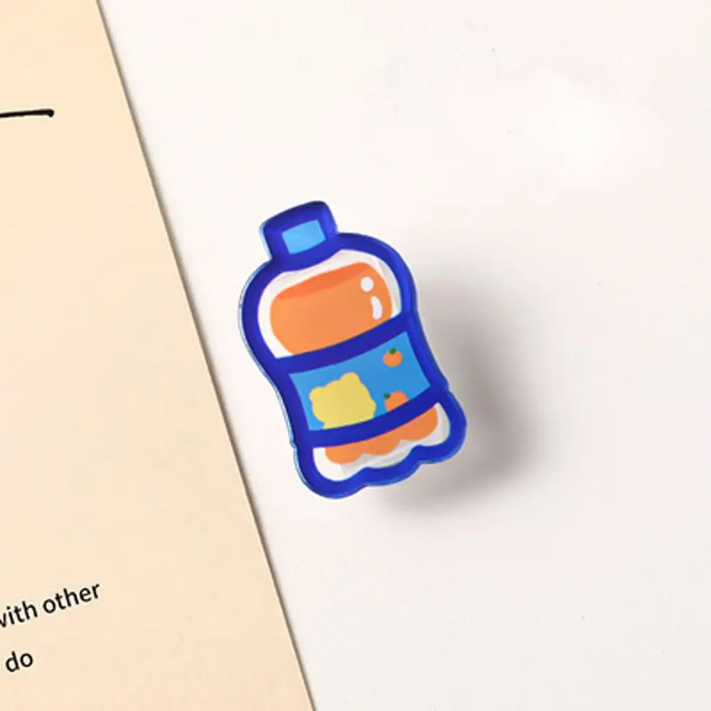 Desktop Organizer Set: Cartoon & Transparent Binder and Paper Clips with Snack Sealing Clips