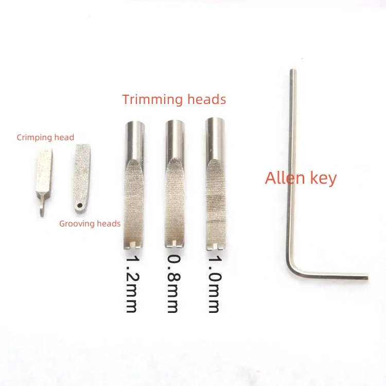 7 in 1 Professional Leather Craft Adjustable Stitching and Slotting Crease Leather Tools DIY Handmade Multifunctional Trimmer