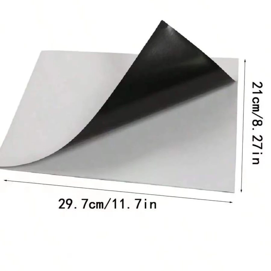 10pcs Printable Magnetic Sheets Flexible Magnet Sheets NonAdhesive for Photo and Picture Magnets Paper for Cars, DIY and Crafts