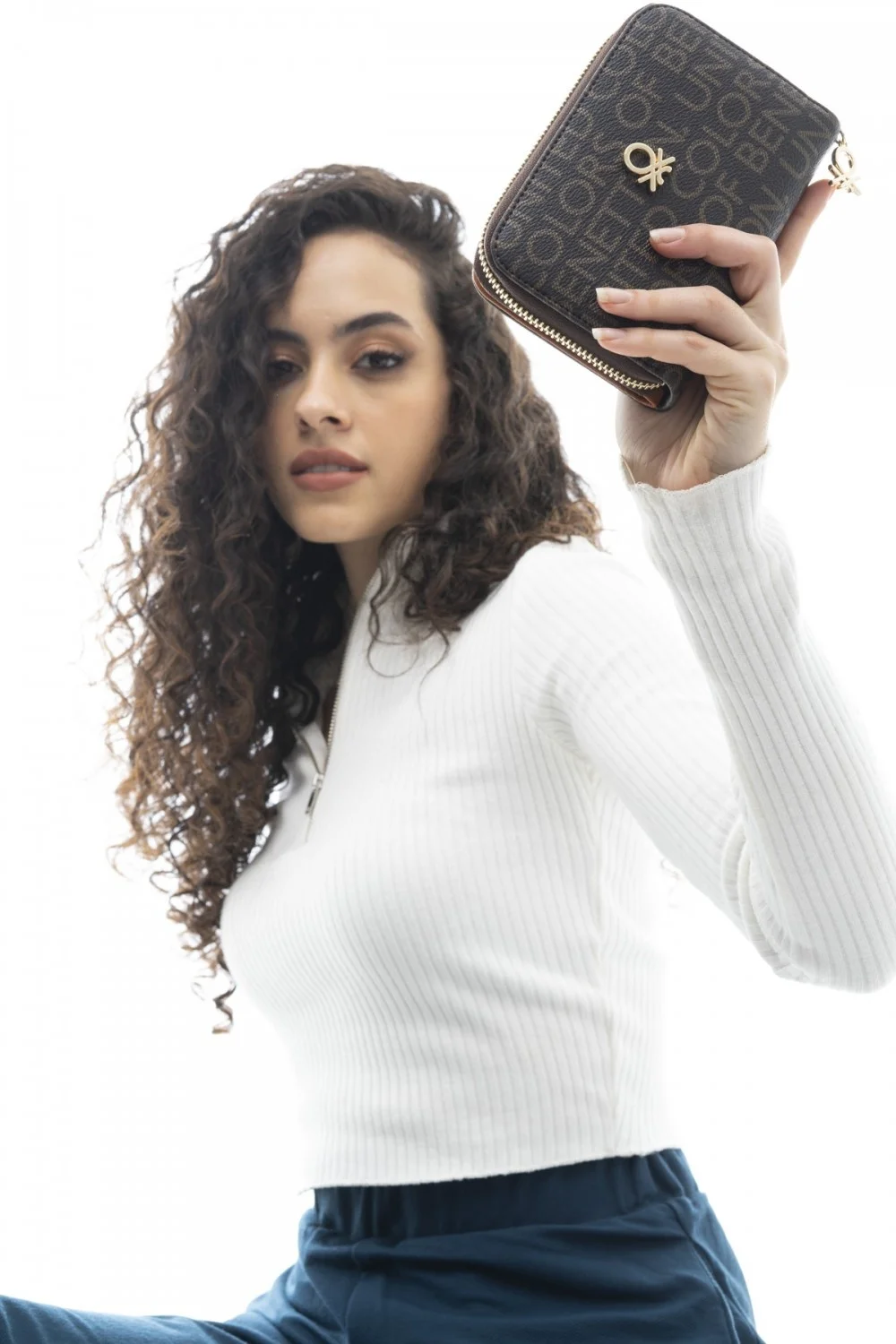 

Кофейный бумажник United Colors of Benetton BNT_608