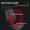 Winter Heated Car Seat Cover 12V Heating Warmer Cushion Set