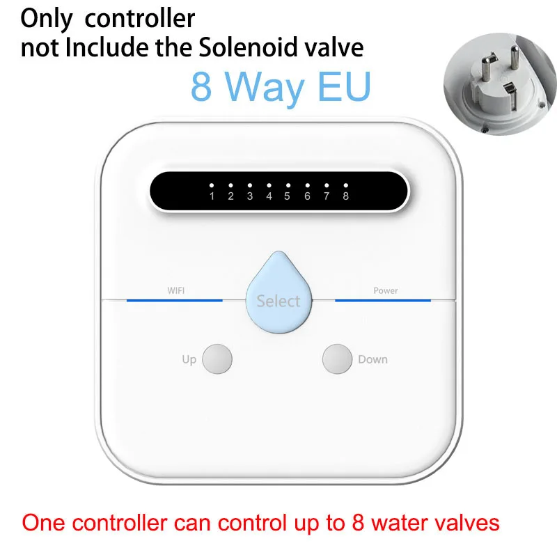 drip irrigation kit with timer WIFI Connect Smart Watering Timer Garden Irrigation Controller Waterproof Water Valve Irrigation Timer Smart Watering System diy lawn sprinkler system kit Watering & Irrigation Kits