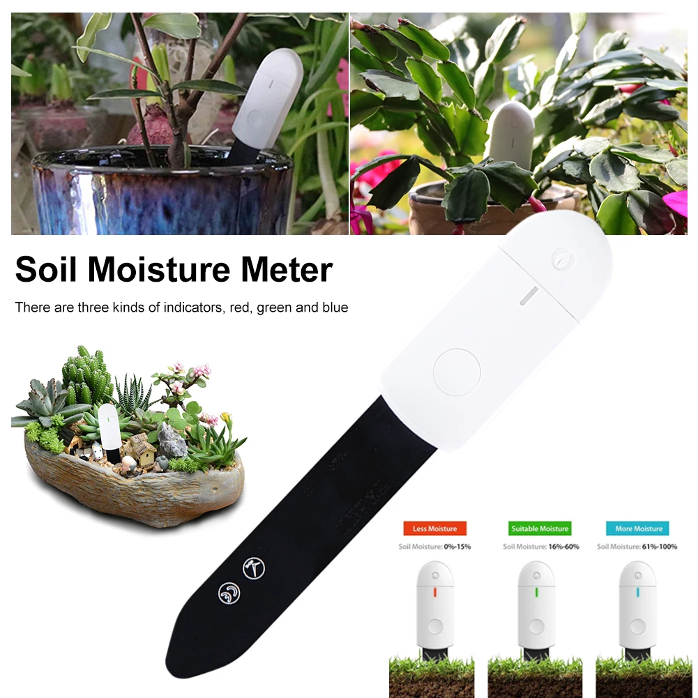 Soil Moisture Sensor Monitor Plants Moist Testing Tool Soil