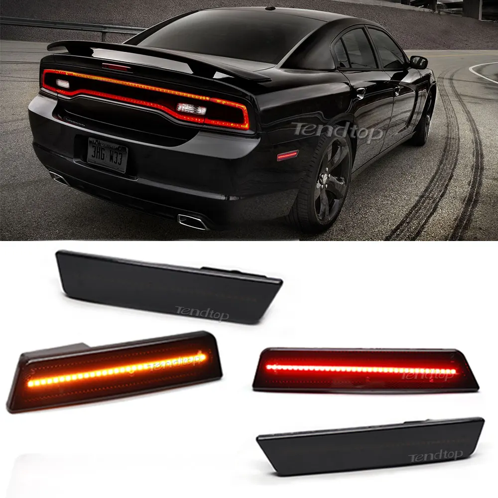

4 шт./комплект, задние и передние фонари Dodge Challenger 08-14