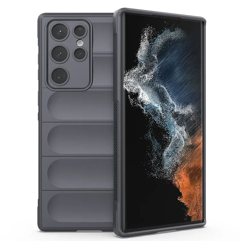 Matte Armor Skidproof Silicone Protective Phone Case