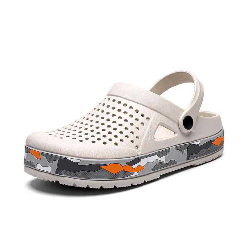 

Summer New Men's Clogs Sandals EVA Lightweight Beach Slippers Non-slip Mule Men Women Garden Clog Shoes Casual Flip Flops