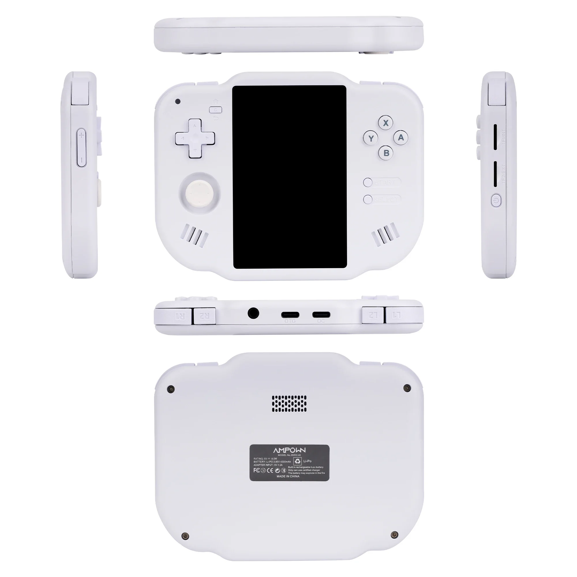 その他 AMPOWN MagicX Mini Zero 40 AMPOWN MagicX Mini Zero 40 Portable Retro Video Game