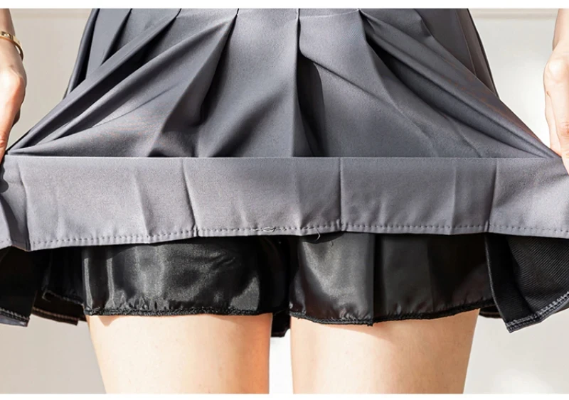 1 Stück Frühling Sommer Damen Miniröcke Mädchen Plissierte Röcke Damen Hohe Taille Niedlicher Rosa Rock Studenten Kurzrock JK Uniform Röcke – Detail 6