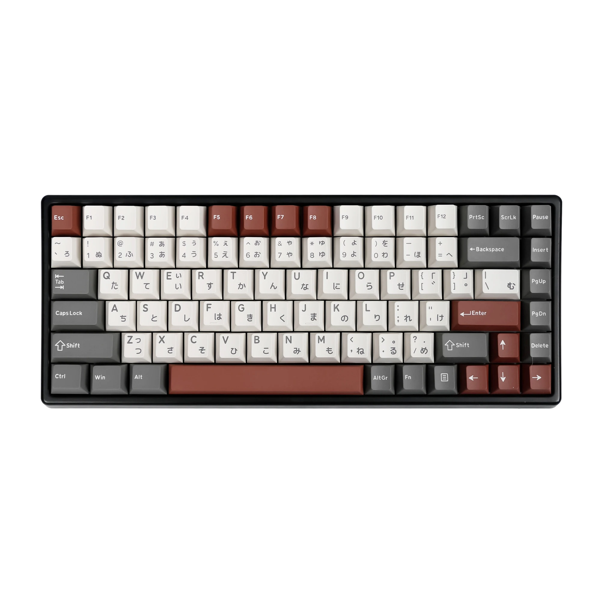 Gj-espaço Pbt Doubleshot Keycap Grupo Teclado Mecânico Perfil Cereja Astronauta Hirigana Cryillic Hangual Alice