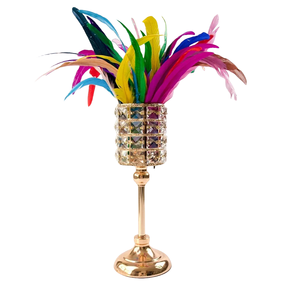 20/100Pcs 25-30CM DIY Rooster Feather Crafts Sewing Clothing Decor Plume Home Party Women's Feather Headwear Wedding Accessories rooster feathers craft feathers