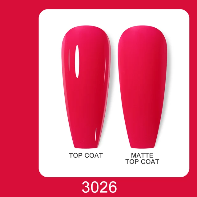 Arte Clavo 15ml Brown Coffee Color UV Gel For Nail Gel Nail Polish Varnish Hybrid Glitter Decoration Base Top Coat Set 3026