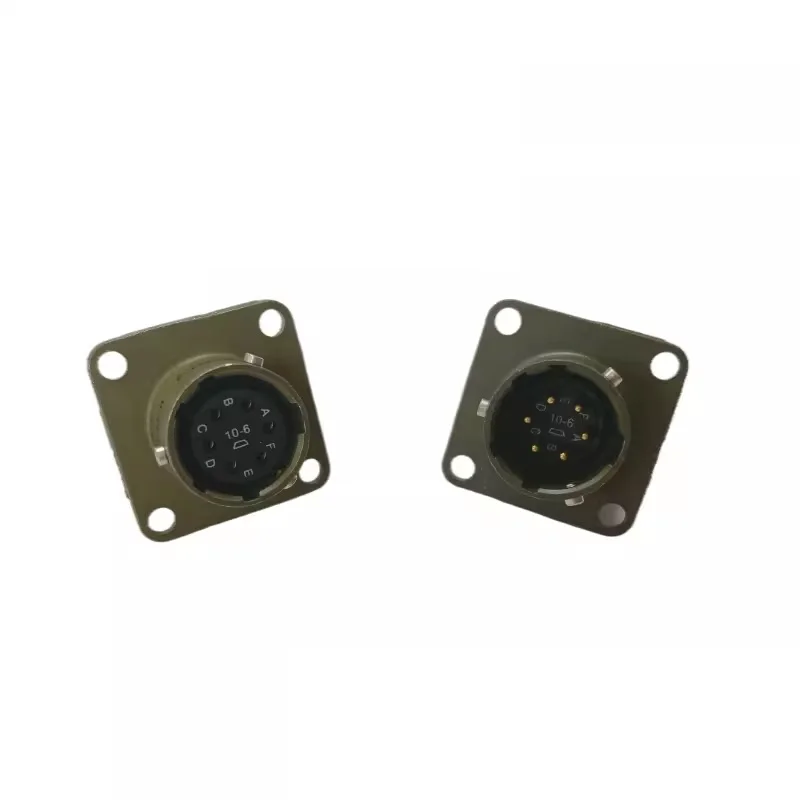 Conector Impermeável da Tomada da Aviação Núcleo de Pinos Pt06e106s p Sênior Pt02e-10-6p s pt 26482 Mil Pt06e 10-6s 10-6s 10-6 p - Imagem 6