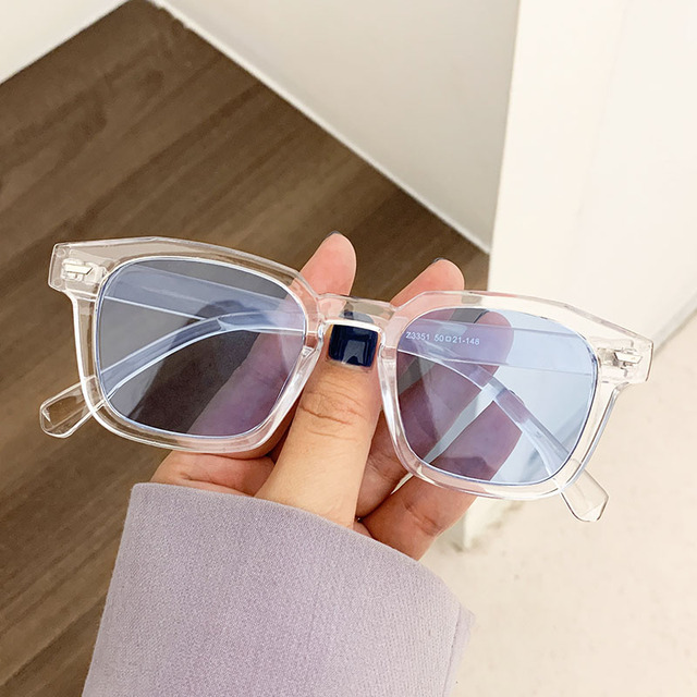 Sunglasses Unisex Rectangle Vintage 2022 Fashion Design Retro Sun Glasses Female Lady Eyeglass Cat Eye Casual Goggles