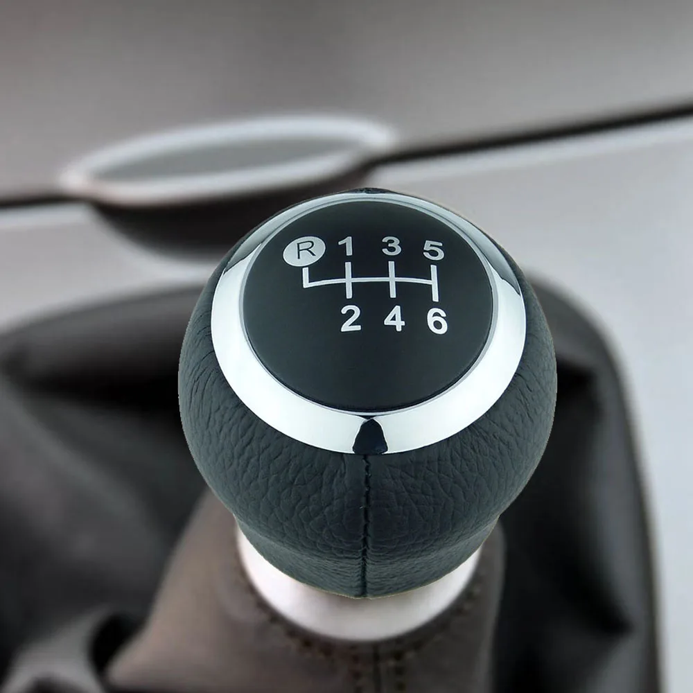 Pomello del Cambio a 6 Velocità, Leva del Cambio Nera per Interni Auto Toyota Corolla RAV4 Yaris Auris Avensis - Image 6